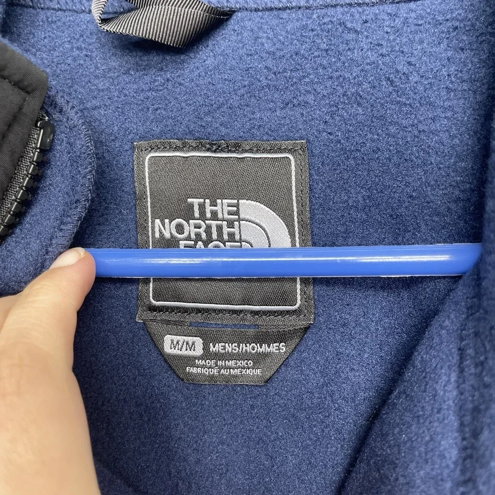 North Face Retro Denali DTM Jacket Mens Medium Tnf Blue Hiking Zip Up Fleece NWT